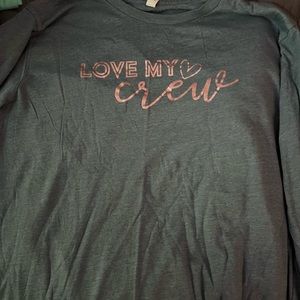 Bella Canvas “love my crew” tshirt size xl